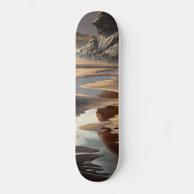 Sunset Shore Mini Skateboard Bräda 18,5 Cm (Framsida)