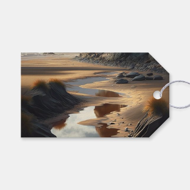 Sunset Shore Presentetikett (Framsidan (Horisontell))