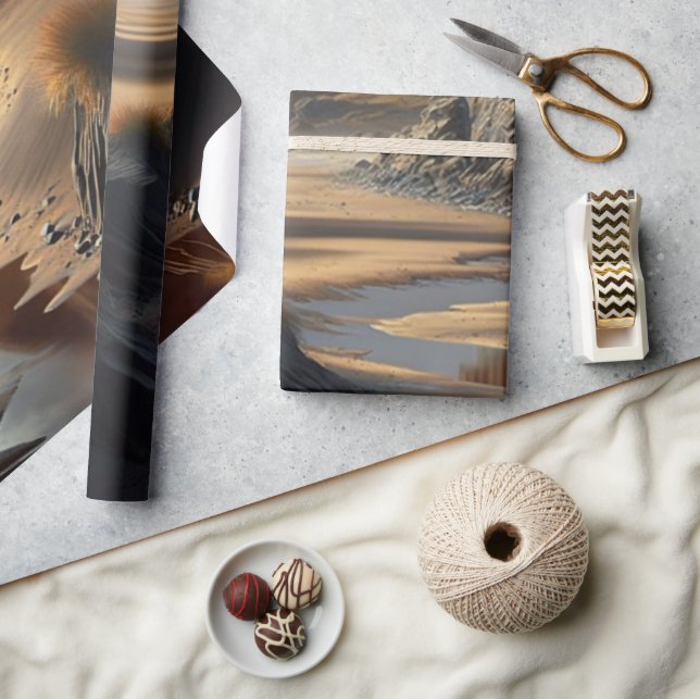 Sunset Shore Presentpapper (Hantverk)