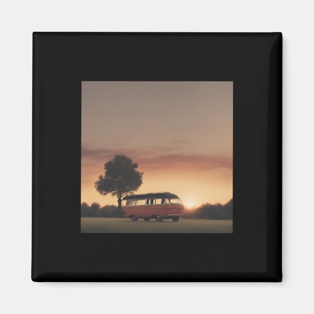 Sunset Simpity Day. 2 Magnet (Framsidan)