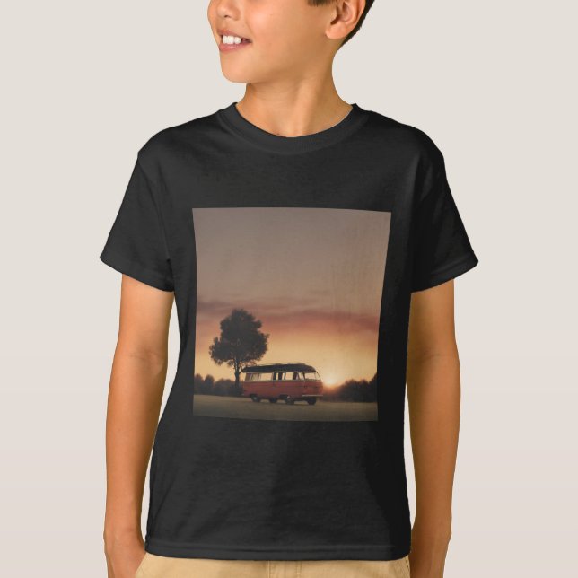 Sunset Simpity Day. 2 T Shirt (Framsida)