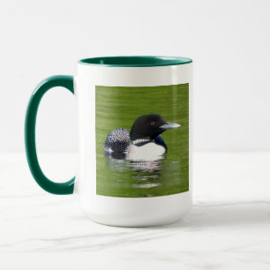 Sunset Sjö Loon Mugg