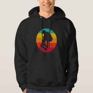 Sunset Skateboarder Hoodie