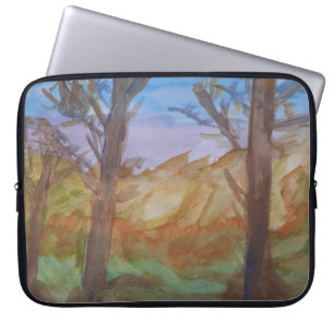 Sunset Skogen Laptop sleeve