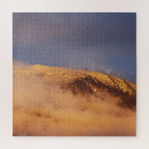 Sunset Snö Mount Bogong