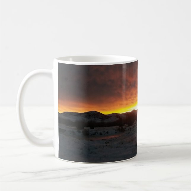 Sunset Snow Mug Kaffemugg (Vänster)