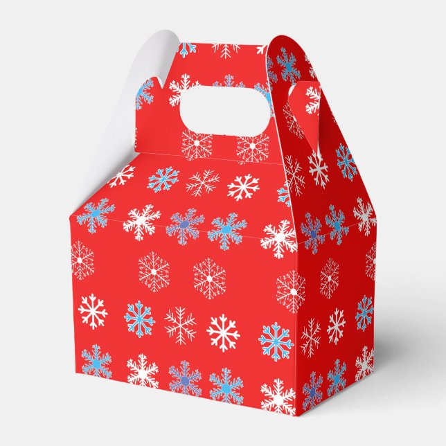 Sunset Snowflake-favoritruta Presentaskar (Framsidan Sidan)