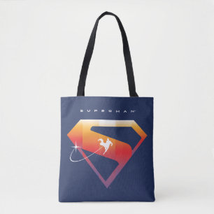 Sunset Soar Superman Shield Tygkasse