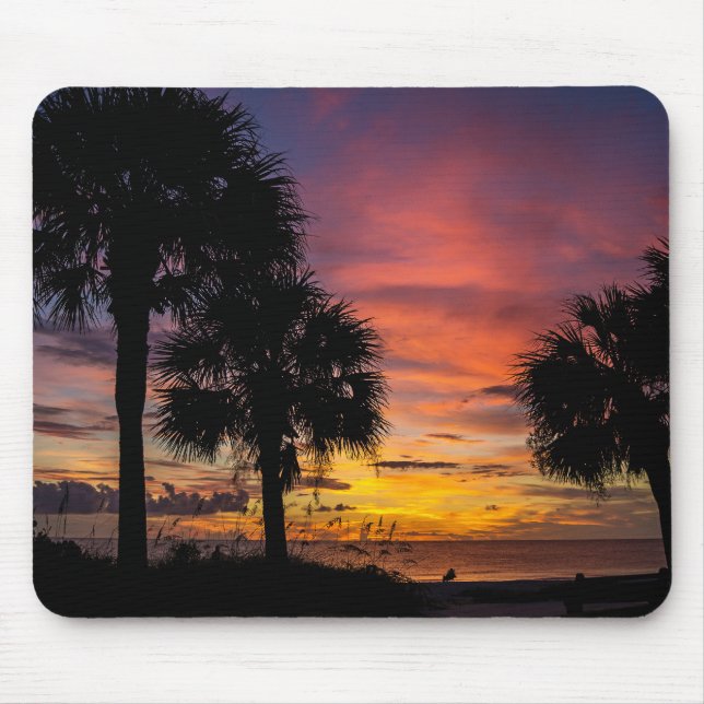 Sunset Solitude Mousepad Musmatta (Framsidan)