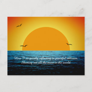 Sunset Soul Vykort