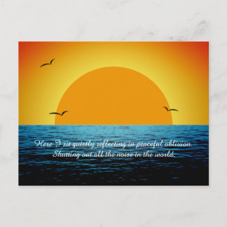 Sunset Soul Vykort
