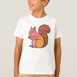 Sunset Squirrel T Shirt