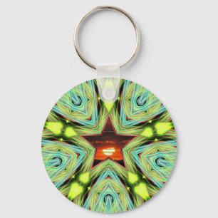 Sunset Star-nyckelkedja Nyckelring