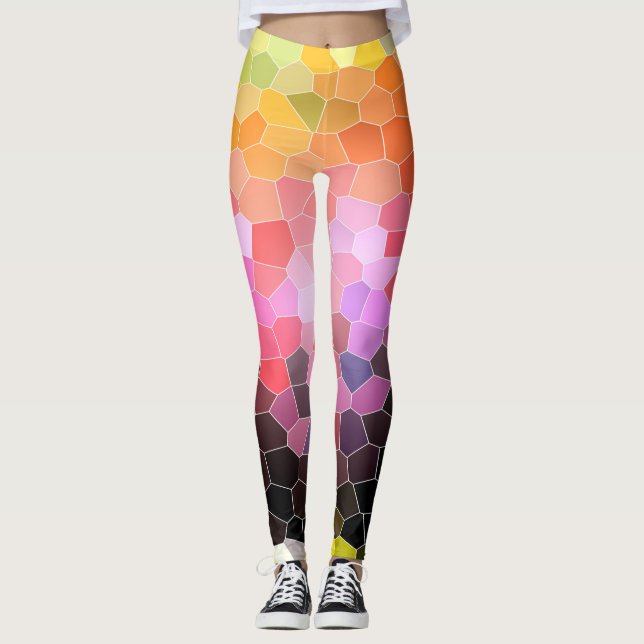 Sunset Sten Leggings (Framsida)