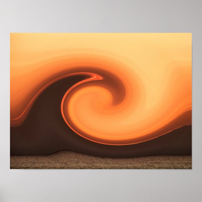 SUNSET STORM POSTER (Framsidan)