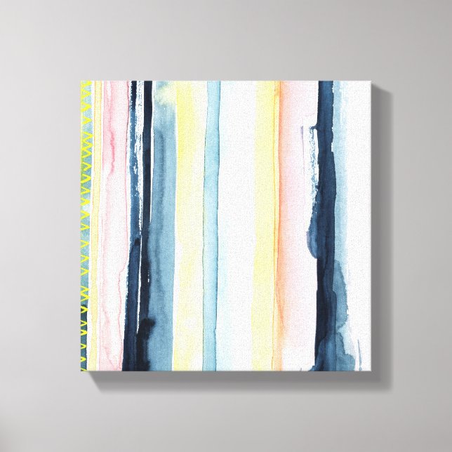 Sunset Stream I Canvastryck (Framsida)