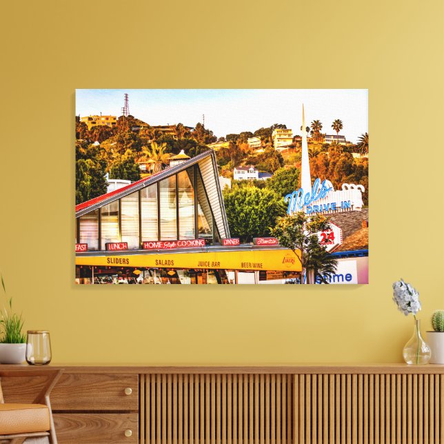 SUNSET STRIP HODGEPODGE Canvas Art (Insitu (Vardagsrum))