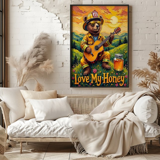 Sunset Strums: Bear's Valley Sergranat Poster (Skapare uppladdad)