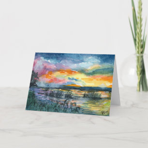 Sunset Study #2 Kort