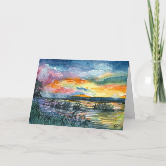 Sunset Study #2 Kort (Framsida)