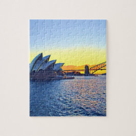 Sunset Sydney Opera House Puzzle Pussel