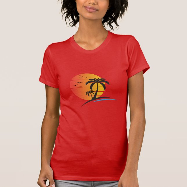 SUNSET T SHIRT (Framsida)