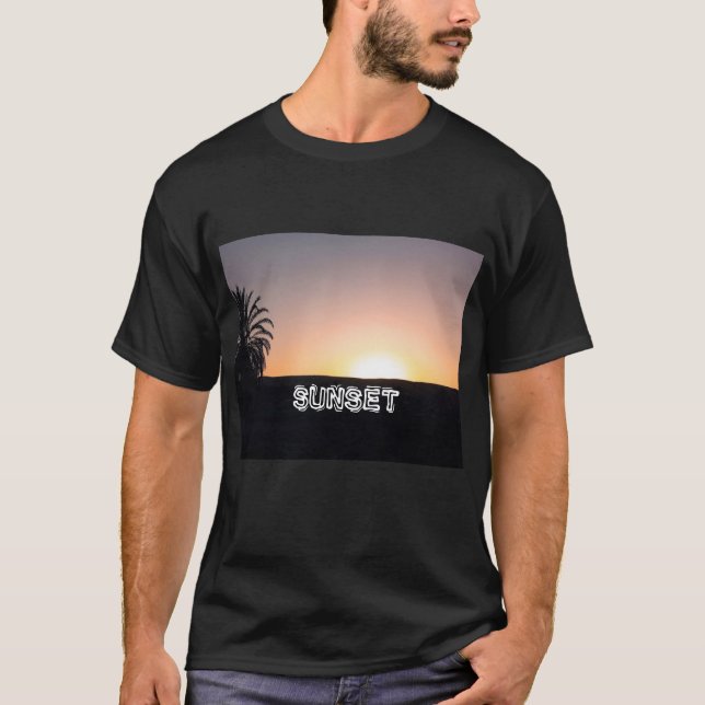 SUNSET T SHIRT (Framsida)
