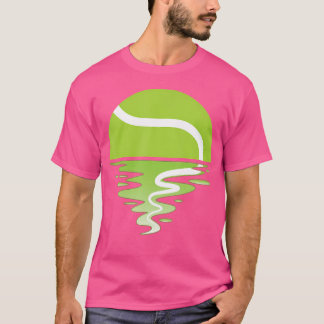 Sunset Tennis Boll T Shirt