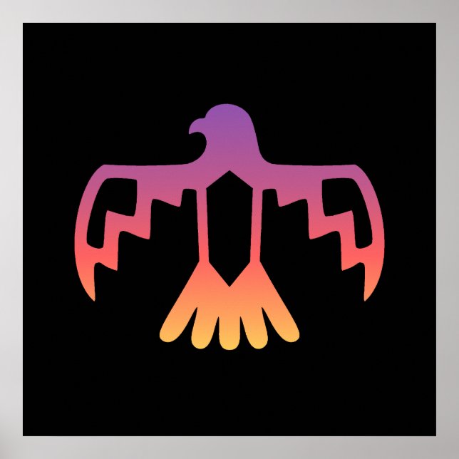 Sunset Thunderbird Poster (Framsidan)