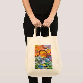 Sunset Tote Tygkasse