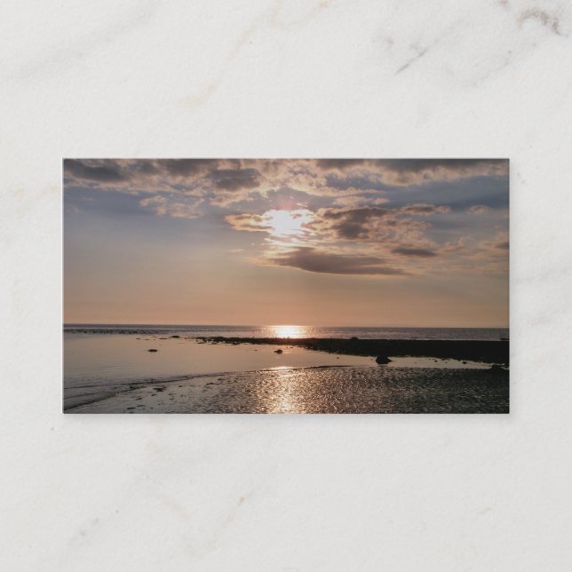 SUNSET VISITKORT (Framsida)