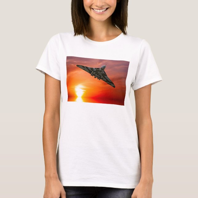 Sunset Vulcan Tee Shirt (Framsida)