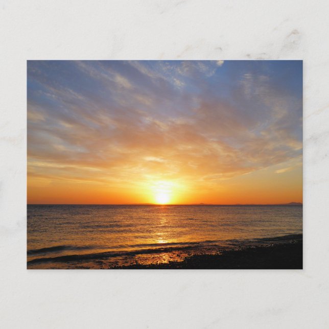 SUNSET VYKORT (Framsida)