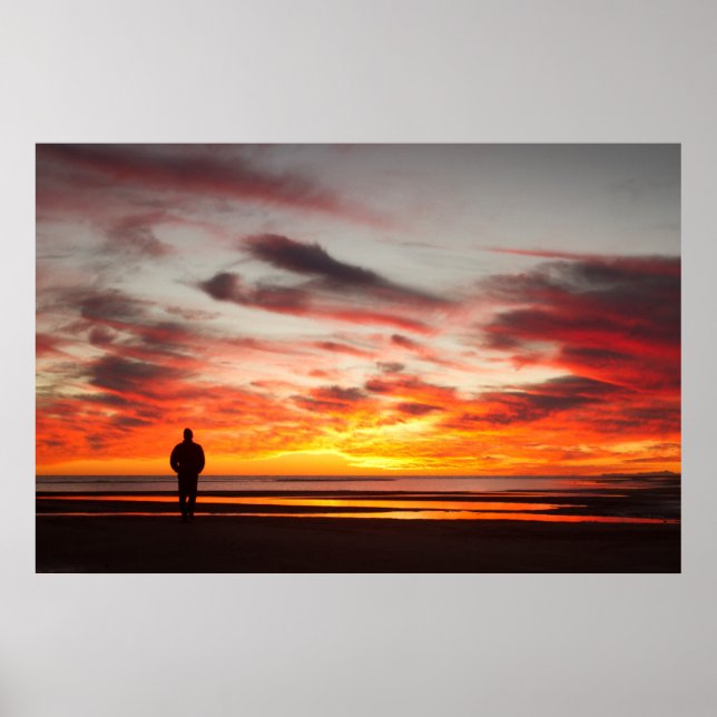 Sunset Walk Poster (Framsidan)
