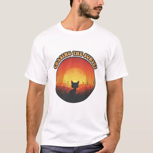 Sunset Wanderer t-shirt (Framsida)