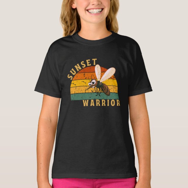 Sunset Warrior T Shirt (Framsida)
