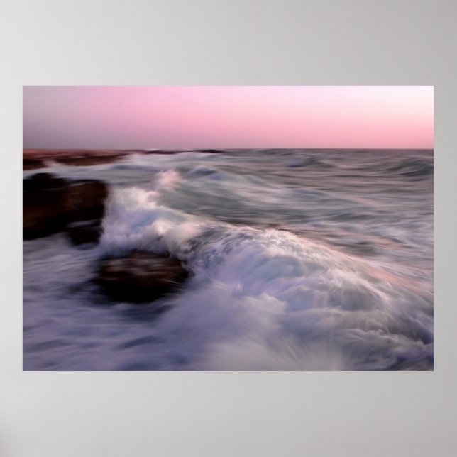 Sunset Wave Poster (Framsidan)