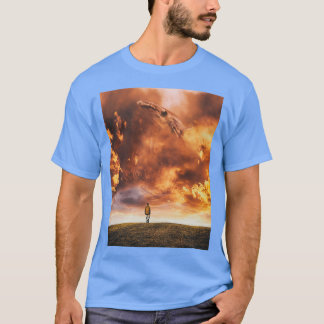 Sunset Whale 4 T Shirt