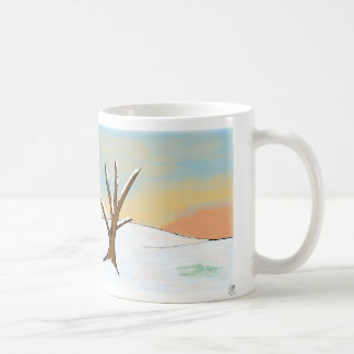 Sunset Winter Scape Kaffemugg