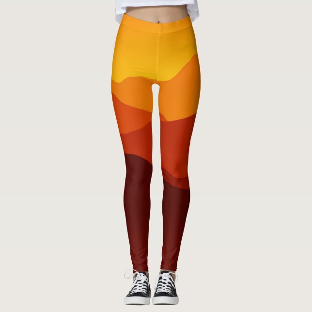 Sunset Women's Leggings (Framsida)