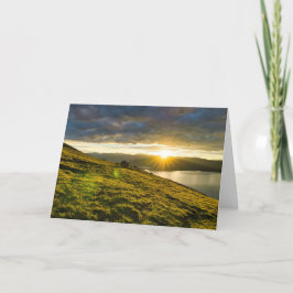 Sunset Yukon Territory Card Kort