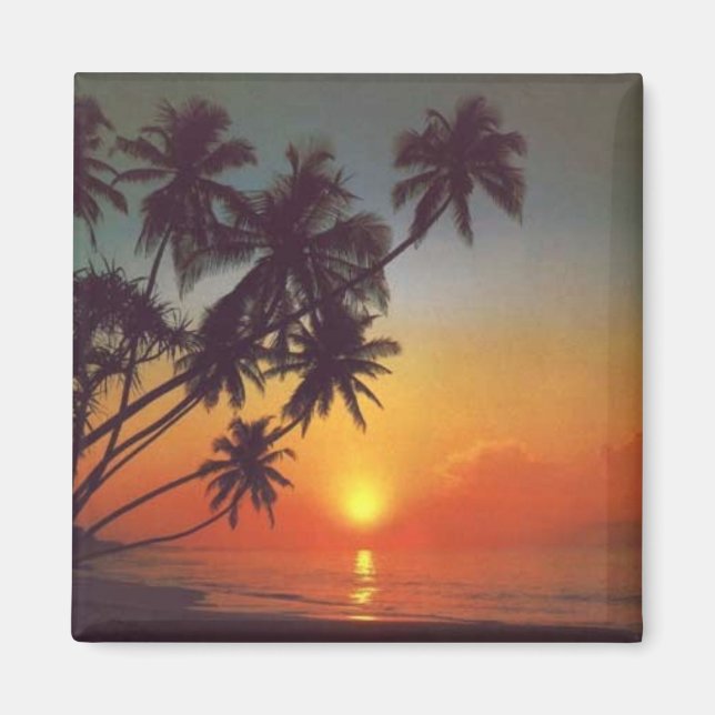 Sunsetisland Magnet (Framsidan)