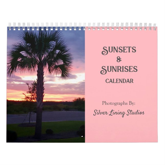 Sunsets and Sunrises Calendar Kalender (Omslag)