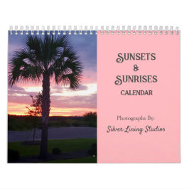 Sunsets and Sunrises Calendar Kalender