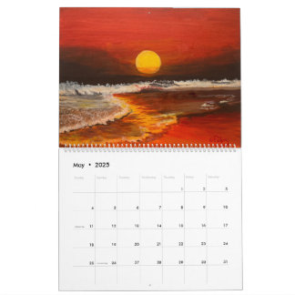 Sunsets by Artist Gary Poling Kalender
