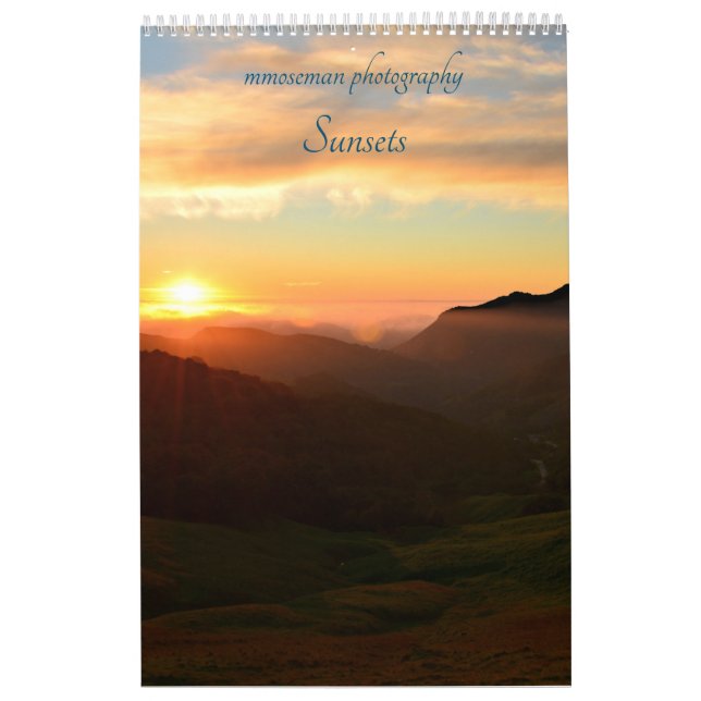 Sunsets Calendar Kalender (Omslag)