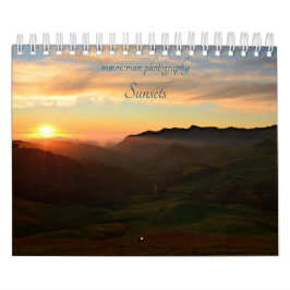 Sunsets Calendar Kalender