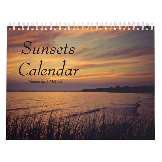 Sunsets Calendar Kalender (Omslag)