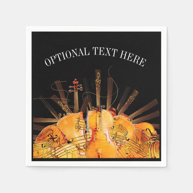 SUNSHINAS STRÄNGAR PAPPERSSERVETT (Framsidan)