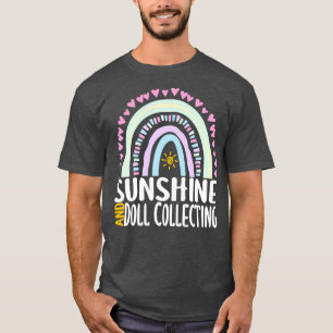Sunshine and Doll Collating Cute Rainbow Gift for T Shirt